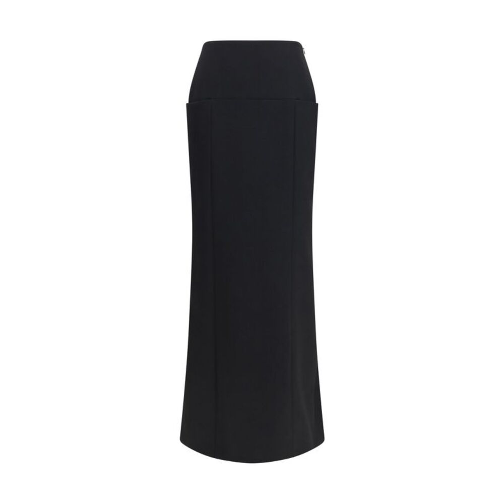 Alaïa Women Wool Column Skirt
